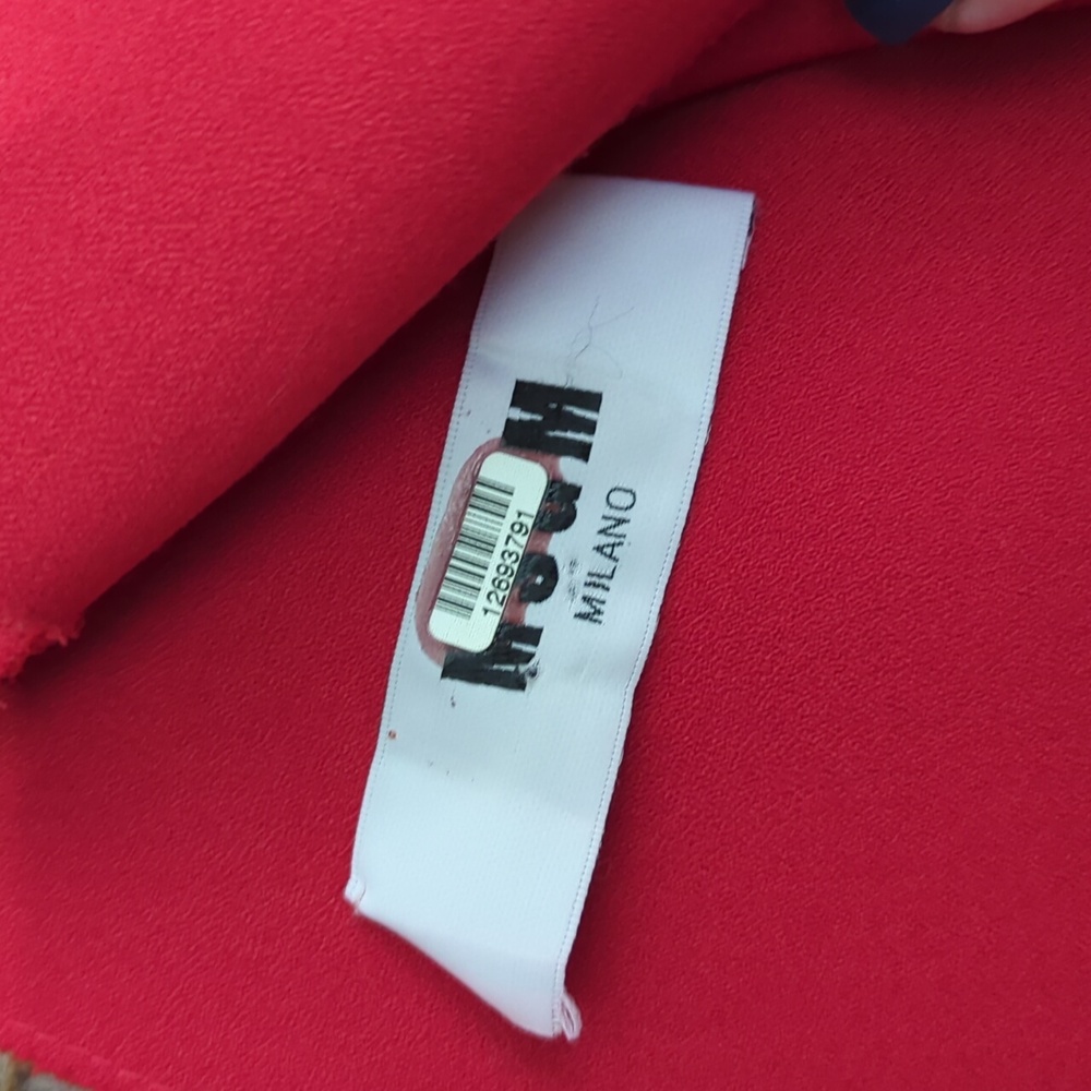 MSGM Red Ruffle Dress - Picture 8 of 13